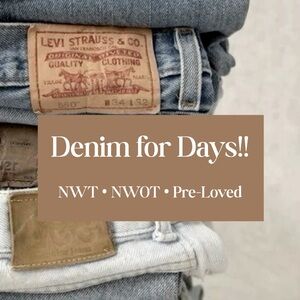 Denim/Jeans $10: Denim for Days Live Show 08.16.25